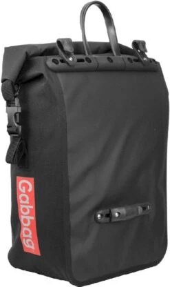 Gabbag Waterdichte Enkele Fietstas - 25 Liter - Zwart -Bo-Camp Verkoop 0bbk510 100 04 resultaat