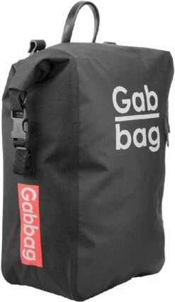 Gabbag Waterdichte Enkele Fietstas - 25 Liter - Zwart -Bo-Camp Verkoop 0bbk510 100 08 resultaat