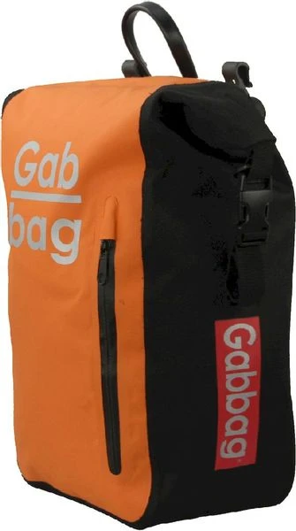 Gabbag Waterdichte Enkele Fietstas 25 Liter - Oranje 2 Gabbag Waterdichte Enkele Fietstas 25 Liter - Oranje - Afbeelding 2