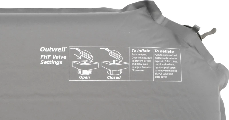 Outwell Sleepin Single 10.0 Zelfopblaasbare Slaapmat - Zwart 5 Outwell Sleepin Single 10.0 Zelfopblaasbare Slaapmat - Zwart - Afbeelding 5