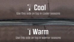 Outwell Contour Supreme Slaapzak - Grijs -Bo-Camp Verkoop 1069 1900 5709388112675 contour supreme coffee feature photo9