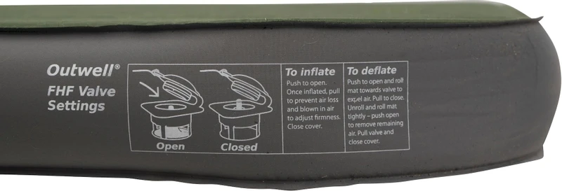 Outwell Dreamhaven Single 7.5 Zelfopblaasbare Slaapmat - Groen 4 Outwell Dreamhaven Single 7.5 Zelfopblaasbare Slaapmat - Groen - Afbeelding 4