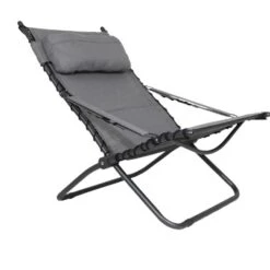 Crespo Tex Comfort AP-262 Loungestoel - Lichtgrijs -Bo-Camp Verkoop 1148406 07 1