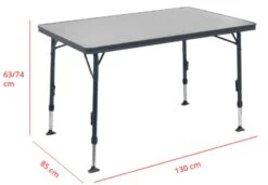 Crespo Campingtafel - AP-273 - 130 X 85 Cm -Bo-Camp Verkoop 1151410 12 1 1