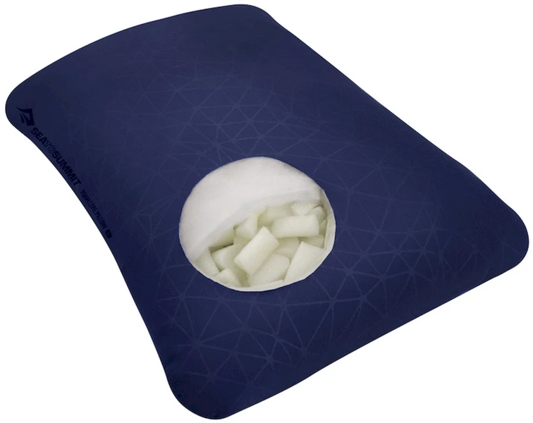 Sea To Summit Foam Core Large Hoofdkussen - Donkerblauw 4 Sea To Summit Foam Core Large Hoofdkussen - Donkerblauw - Afbeelding 4