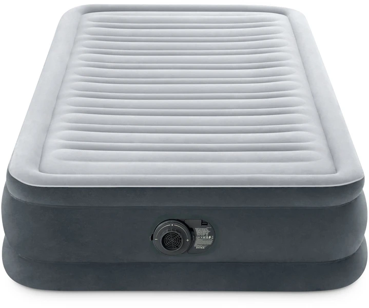 Intex Comfort Plush Luchtbed - Eenpersoons - Ingebouwde Elektrische Pomp 2 Intex Comfort Plush Luchtbed - Eenpersoons - Ingebouwde Elektrische Pomp - Afbeelding 2