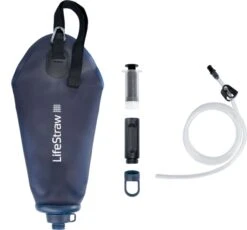 Lifestraw Peak Gravity Bag Waterfilter - 3 Liter - Blauw -Bo-Camp Verkoop 1900 1900 00104070 03