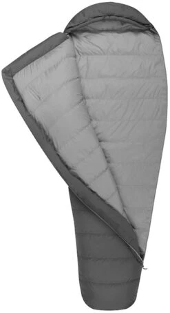 Sea To Summit Treeline Long Slaapzak - Grijs 12 Sea To Summit Treeline Long Slaapzak - Grijs -Bo-Camp Verkoop 1900 1900 sea to summit treeline tli down sleeping bag detail 4