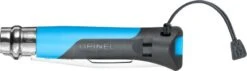 Opinel N°08 Outdoor Zakmes - Blauw -Bo-Camp Verkoop 3123840015762 opinel outdoor 8 blauw voorkant ingeklapt resultaat