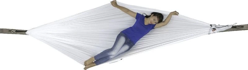 Ticket To The Moon Hangmat 1 Persoons Compact Single - White 2 Ticket To The Moon Hangmat 1 Persoons Compact Single - White - Afbeelding 2