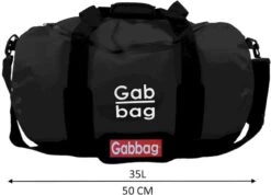 Gabbag Travel S 35L Waterdichte Tas - Zwart -Bo-Camp Verkoop 4 0jgr310 100 resultaat