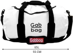Gabbag Travel M 65L Waterdichte Tas - Wit -Bo-Camp Verkoop 4 0jgr410 000 resultaat