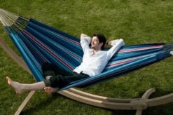 La Siesta Currambera 2 Persoons Hangmat - Blueberry -Bo-Camp Verkoop 797 1200 cuh16 3 currambera blueberry cotton double classic hammock image 05