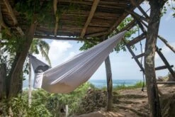 Ticket To The Moon Hangmat 1 Persoons Compact Single - White 8 Ticket To The Moon Hangmat 1 Persoons Compact Single - White -Bo-Camp Verkoop 800 1199 copy of 2018 03 31 hammock compact white tmc01 sea view mountain wooden cabin travel ticket to the moon