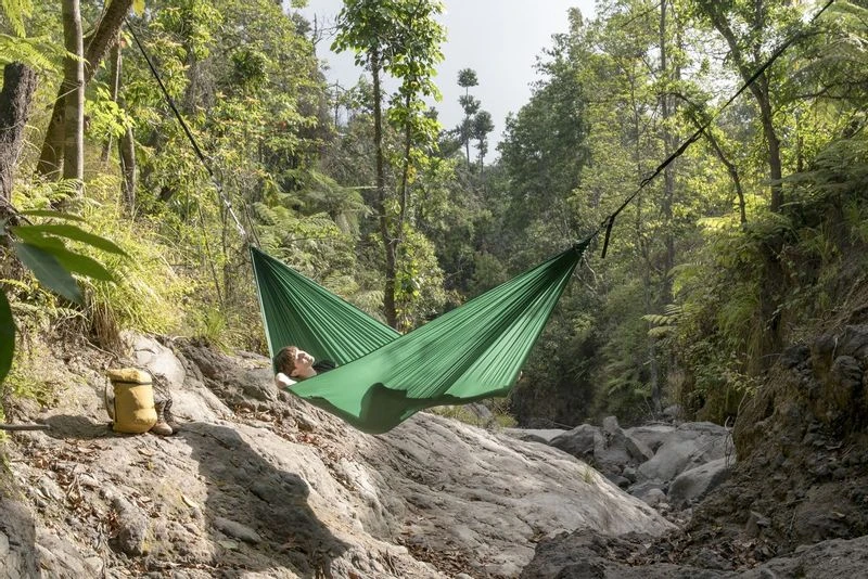 Ticket To The Moon Hangmat 1 Persoons Lightest - Forest Green 2 Ticket To The Moon Hangmat 1 Persoons Lightest - Forest Green - Afbeelding 2