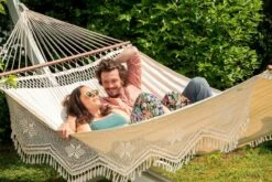 Amazonas Palacio 2 Persoons Hangmat - Beige -Bo-Camp Verkoop 801 1200 a682 18 op 07