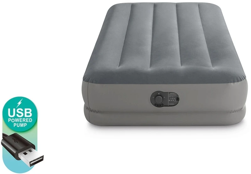 Intex Prestige Mid-Rise Luchtbed - Eenpersoons - Ingebouwde Elektrische Pomp 3 Intex Prestige Mid-Rise Luchtbed - Eenpersoons - Ingebouwde Elektrische Pomp - Afbeelding 3