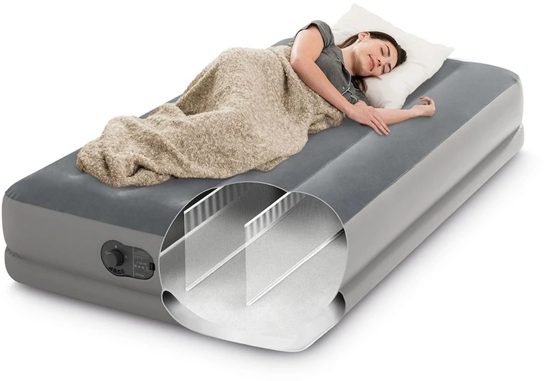 Intex Prestige Mid-Rise Luchtbed - Eenpersoons - Ingebouwde Elektrische Pomp 5 Intex Prestige Mid-Rise Luchtbed - Eenpersoons - Ingebouwde Elektrische Pomp - Afbeelding 5