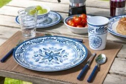 Bo-Camp Old Dutch Melamine Serviesset - 16-delig -Bo-Camp Verkoop 900 1350 6181360 10