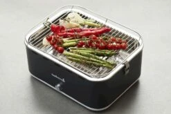 Barbecook Carlo Houtskool Tafelbarbecue - Grijs -Bo-Camp Verkoop 900 1350 bc cha 1015 sf 01 hr