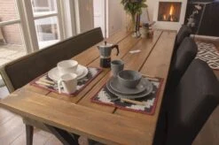 Bo-Camp Stone Melamine Serviesset - 16-delig - Grijs -Bo-Camp Verkoop 900 1358 6181375 13