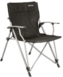 Voorkant 17 Outwell Goya Vouwstoel - Zwart