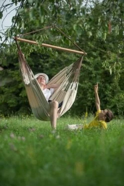 La Siesta Habana Hangstoel XL - Nougat -Bo-Camp Verkoop 900 601 hal21 1 ambiance 100