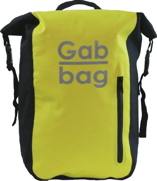 Gabbag Reflective 25L Waterdichte Rugzak - Geel 2 Gabbag Reflective 25L Waterdichte Rugzak - Geel - Afbeelding 2
