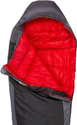 Highlander Serenity 350 Mummy Slaapzak - Charcoal -Bo-Camp Verkoop 900 900 sb186 ch topopen