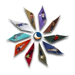 Ticket To The Moon Hangmat 1 Persoons Compact Single - Royal Blue -Bo-Camp Verkoop 900 900 web image flower hammock 195764554 1