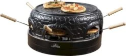 Bestron Pizza Gourmetset - 6 Personen -Bo-Camp Verkoop bestron pizzaoven 6 personen 12