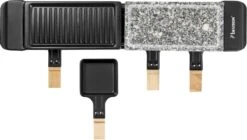 Bestron Raclette/Steengrill - 4 Personen 15 Bestron Raclette/Steengrill - 4 Personen -Bo-Camp Verkoop bestron raclettesteengrill 4 personen 12