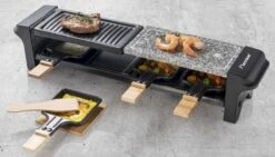 Bestron Raclette/Steengrill - 4 Personen 20 Bestron Raclette/Steengrill - 4 Personen -Bo-Camp Verkoop bestron raclettesteengrill 4 personen 13
