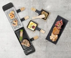 Bestron Raclette/Steengrill - 4 Personen 22 Bestron Raclette/Steengrill - 4 Personen -Bo-Camp Verkoop bestron raclettesteengrill 4 personen 4