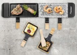 Bestron Raclette/Steengrill - 4 Personen 18 Bestron Raclette/Steengrill - 4 Personen -Bo-Camp Verkoop bestron raclettesteengrill 4 personen 6