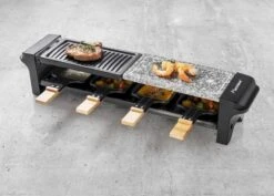Bestron Raclette/Steengrill - 4 Personen 19 Bestron Raclette/Steengrill - 4 Personen -Bo-Camp Verkoop bestron raclettesteengrill 4 personen 7
