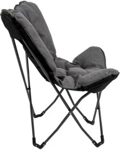 Bo-Camp Urban Outdoor Grainger Vlinderstoel - Antraciet -Bo-Camp Verkoop bo camp grainger vlinderstoel grijs 8