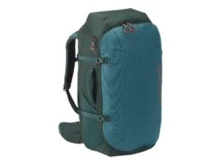 Voorkant 63 Eagle Creek Tour Travel Pack Backpack - 55 Liter - Zwart/Groen