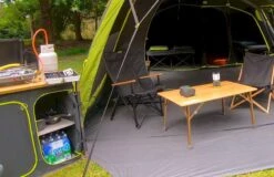 Zempire Kitpac V2 Campingtafel - Groot - 100 X 65 - Bamboe -Bo-Camp Verkoop zempire kitpac v2 campingtafel groot 9