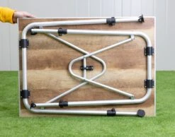 Dometic Zero Light Oak Medium Campingtafel - 80 X 60 Cm -Bo-Camp Verkoop zerolightmedium