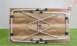 Dometic Zero Light Oak Large Campingtafel - 120 X 70 Cm -Bo-Camp Verkoop zerolightoaklarge